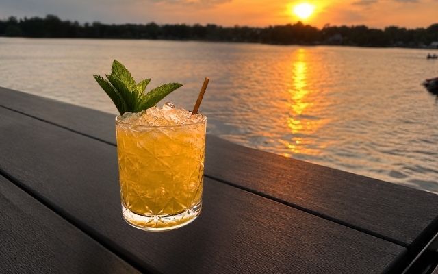 Bourbon Smash cocktail